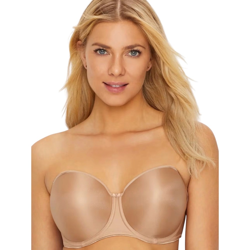 Fantasie Aura Molded Strapless Bra 4530 Nude Beige Womens 32E USA